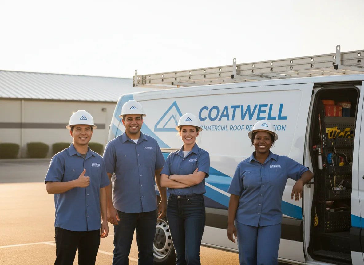 Commercial roof coating company in Woodbury, GA